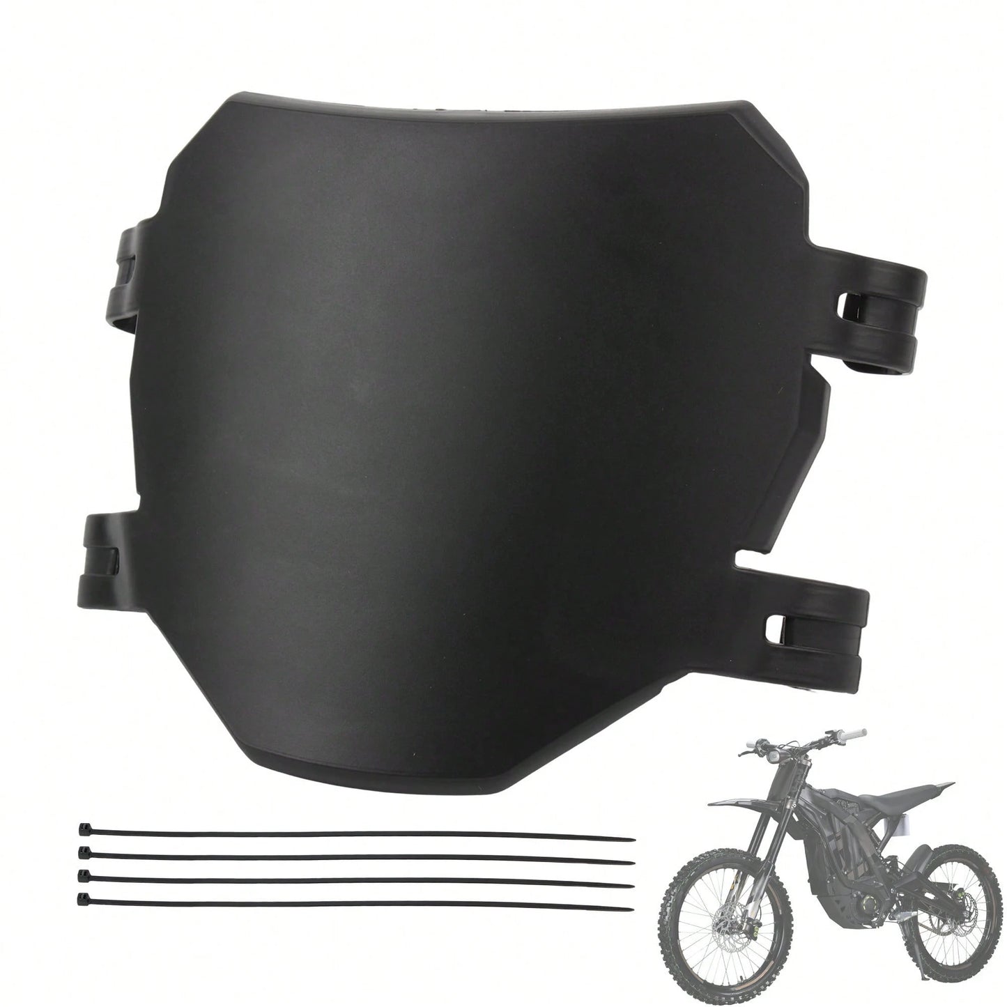 Motorcycle Front License Number Plate License Plates For Surron Light Bee S X Motorcross Off-Road Electric Bike Motorbike Parts