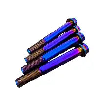 Titanium Bolts For Motorcycle M6 Stainless Steel 304 External Hexagon Full Thread