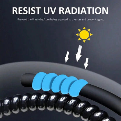 0.5m Spiral Cable Sleeve Protector - Heat Resistant Universal For Electric Scooters/Bicycles