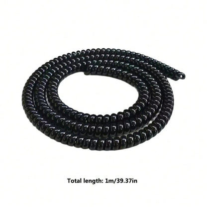 0.5m Spiral Cable Sleeve Protector - Heat Resistant Universal For Electric Scooters/Bicycles