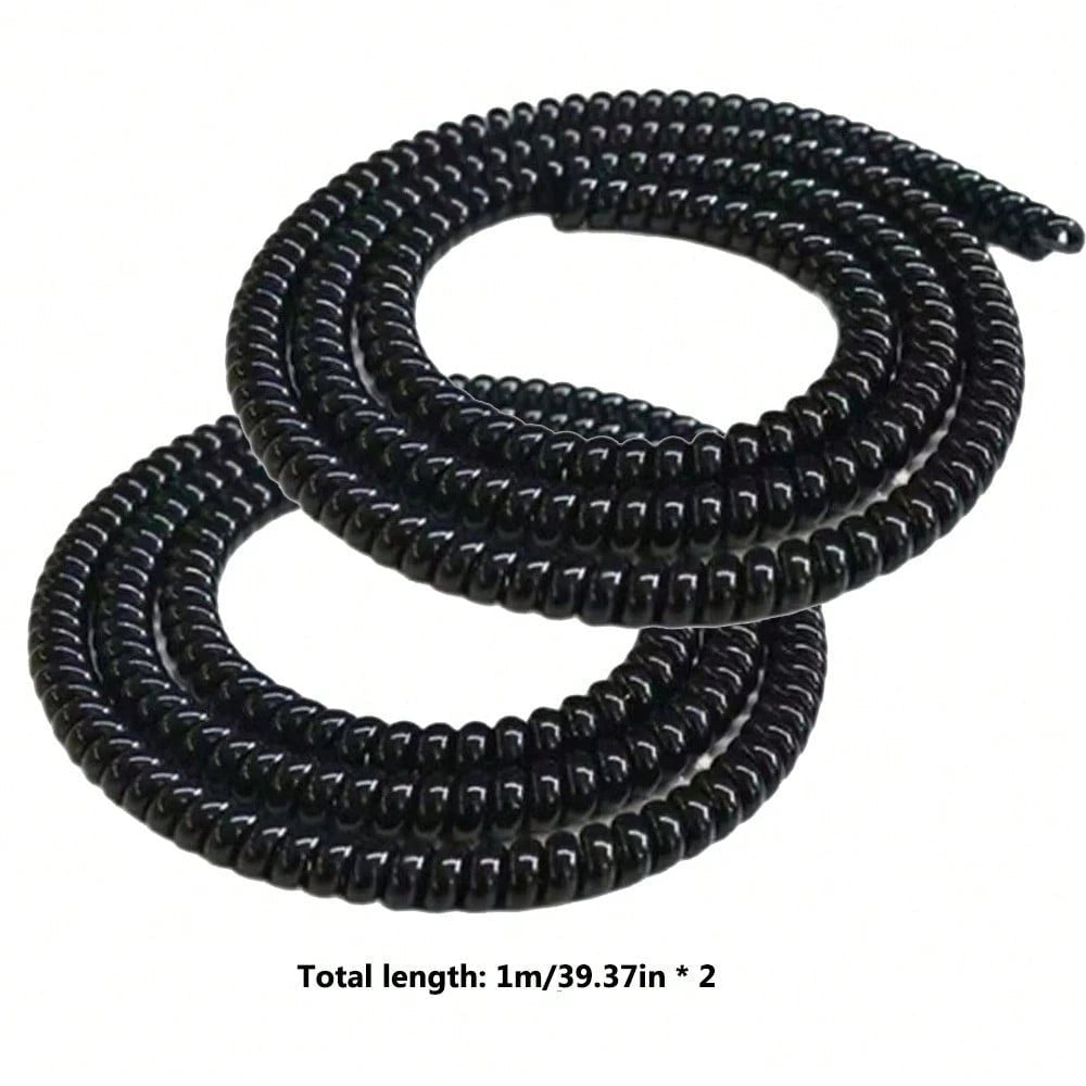 0.5m Spiral Cable Sleeve Protector - Heat Resistant Universal For Electric Scooters/Bicycles