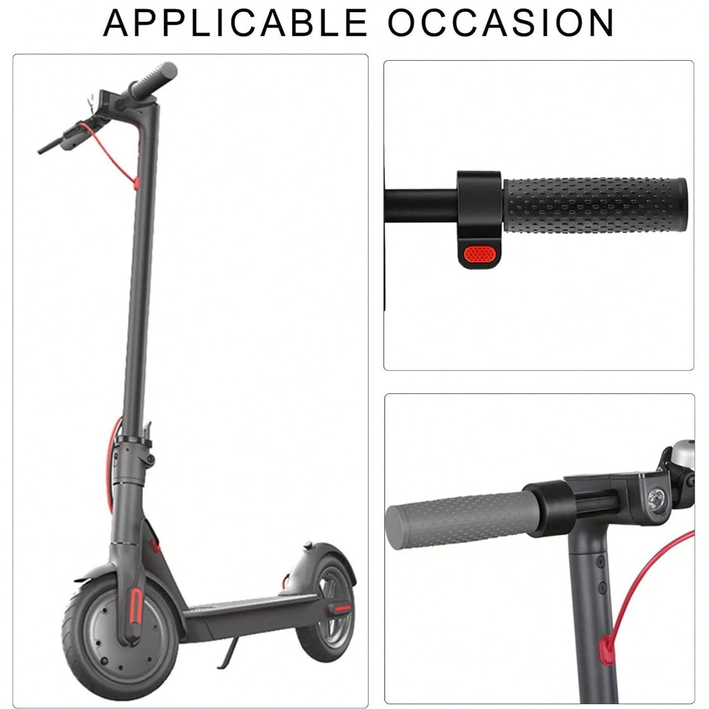 1 Pair Scooter Handle Grips, Electric Scooter Accessory Replacement Sleeve Protective Case