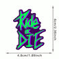 1 Set Bicycle Frame Stickers, "Ride Or Die" Top Tube Decals, Suitable For Mountain Bike Frame Decoration, Bicycle, Car, Motorcycle Accessories