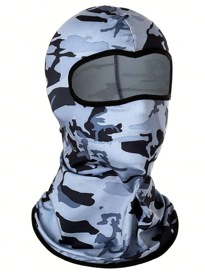 Balaclava Face Mask+Arm Sleeves Set, Summer Cooling Neck Gaiter, UV Protector Motorcycle Ski Scarf For Men/Women Summer UV Protection Full Head Mask Neck Cover For Driving Cycling