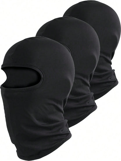 Balaclava Face Mask+Arm Sleeves Set, Summer Cooling Neck Gaiter, UV Protector Motorcycle Ski Scarf For Men/Women Summer UV Protection Full Head Mask Neck Cover For Driving Cycling