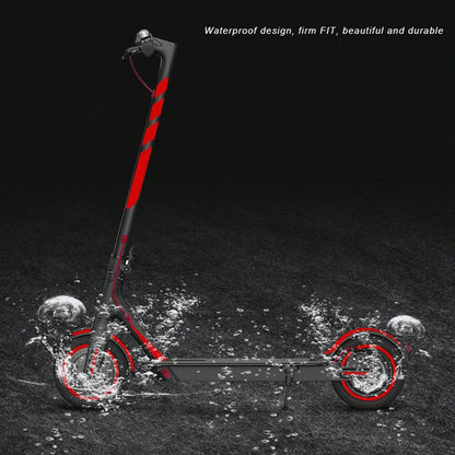 Reflective Sticker Set for Electric Bike, Waterproof Night Vision Warning Stickers, DIY Personal Reflective Stickers