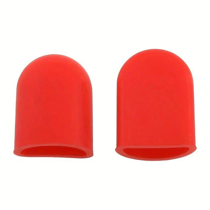 2pcs Anti - Slip Silicone Electric Scooter Foot Protector Cover, Waterproof
