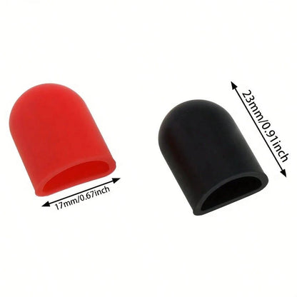 2pcs Anti - Slip Silicone Electric Scooter Foot Protector Cover, Waterproof