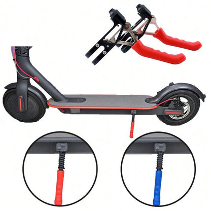 2pcs Electric Scooter Bicycle Brake Lever Grip Protector Cover, Non - Slip Silicone Sleeve Universal Brake Protection Handle Cover