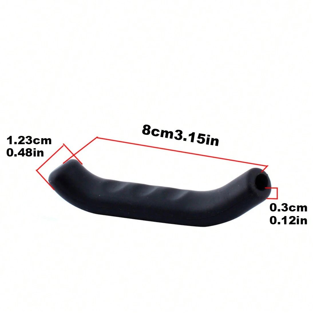 2pcs Electric Scooter Bicycle Brake Lever Grip Protector Cover, Non - Slip Silicone Sleeve Universal Brake Protection Handle Cover