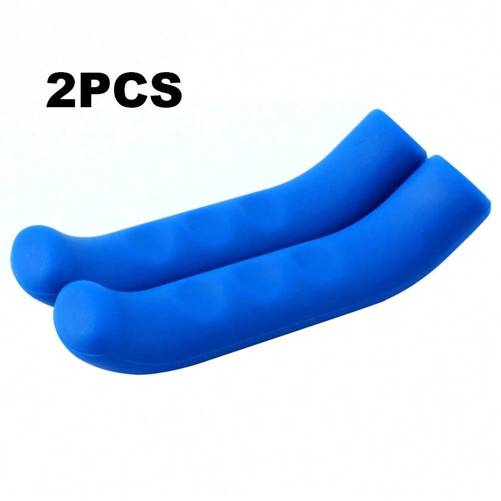2pcs Electric Scooter Bicycle Brake Lever Grip Protector Cover, Non - Slip Silicone Sleeve Universal Brake Protection Handle Cover