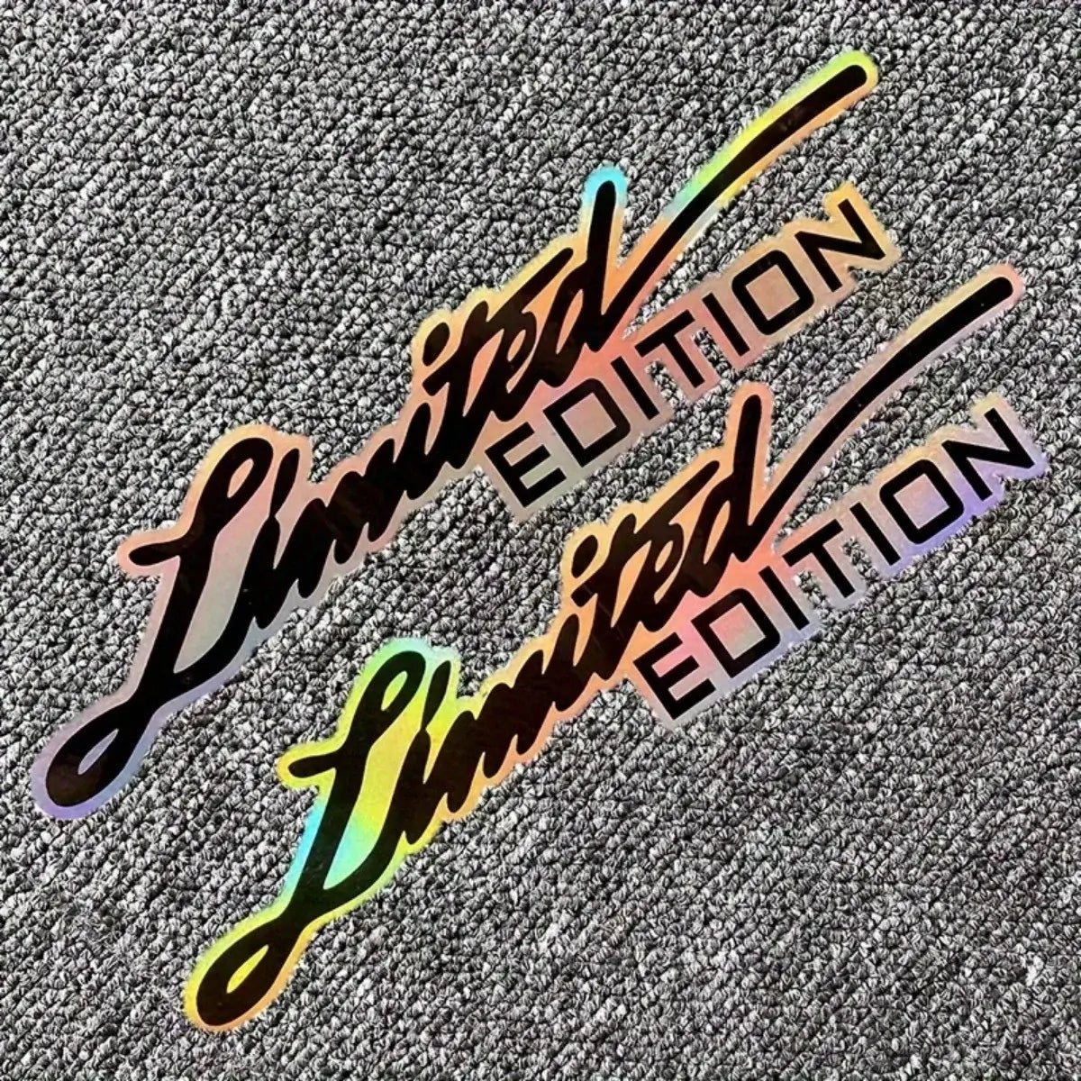 2pcs Premium Vinyl Emblem Badge Stickers - Durable, Self - Adhesive Decals For Cars, Motorcycles, Trucks & Skateboards